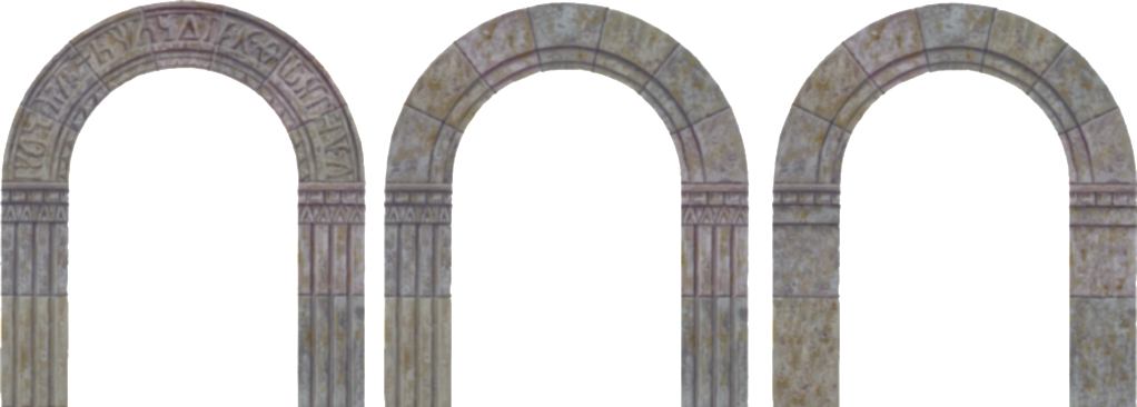 Photo Trioarch - Triumphal Arch Clipart (1022x366), Png Download
