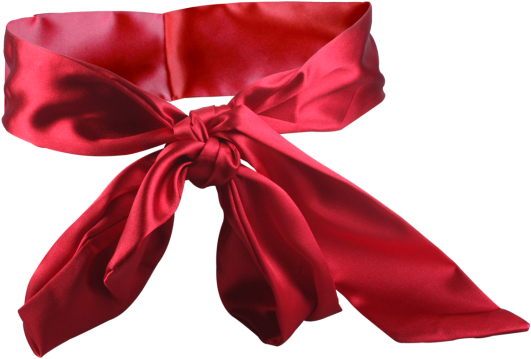 Knotted Satin Sash - Belt Silk Clipart (558x744), Png Download
