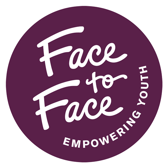 Face To Face Logo - Calligraphy Clipart (600x596), Png Download