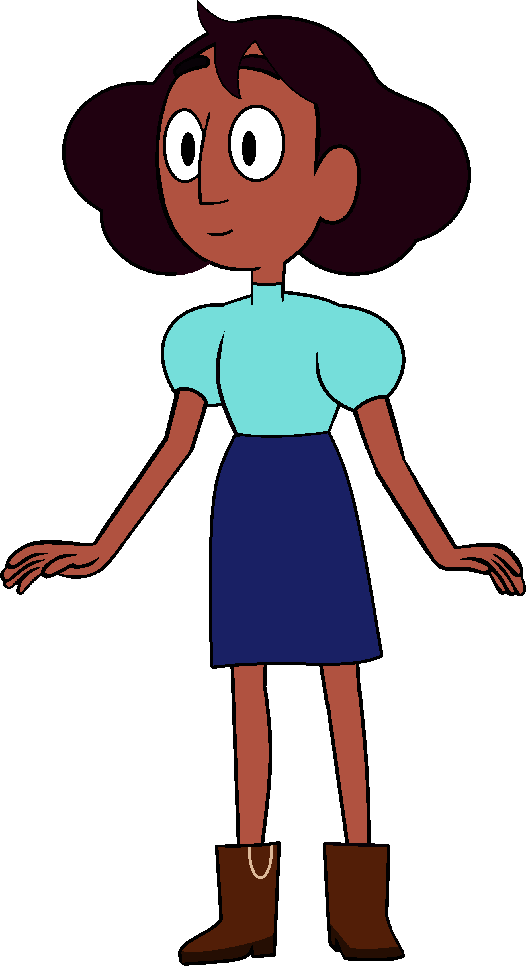 Connie - Steven Universe Connie Kevin Party Clipart (1847x3388), Png Download