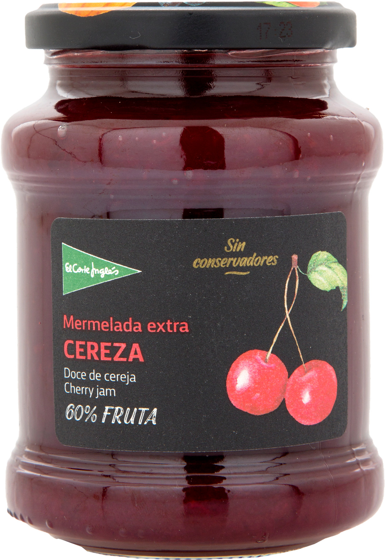 Mermelada De Cereza 410gr El Corte Ingles Fco - Marmalade Clipart (1409x2000), Png Download