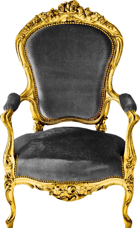 Silla De Rey Png - Chair Png For Picsart Clipart (473x768), Png Download