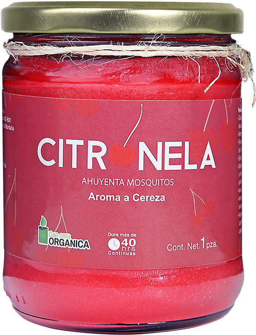 Tarro Cereza - Candle Clipart (1000x1000), Png Download