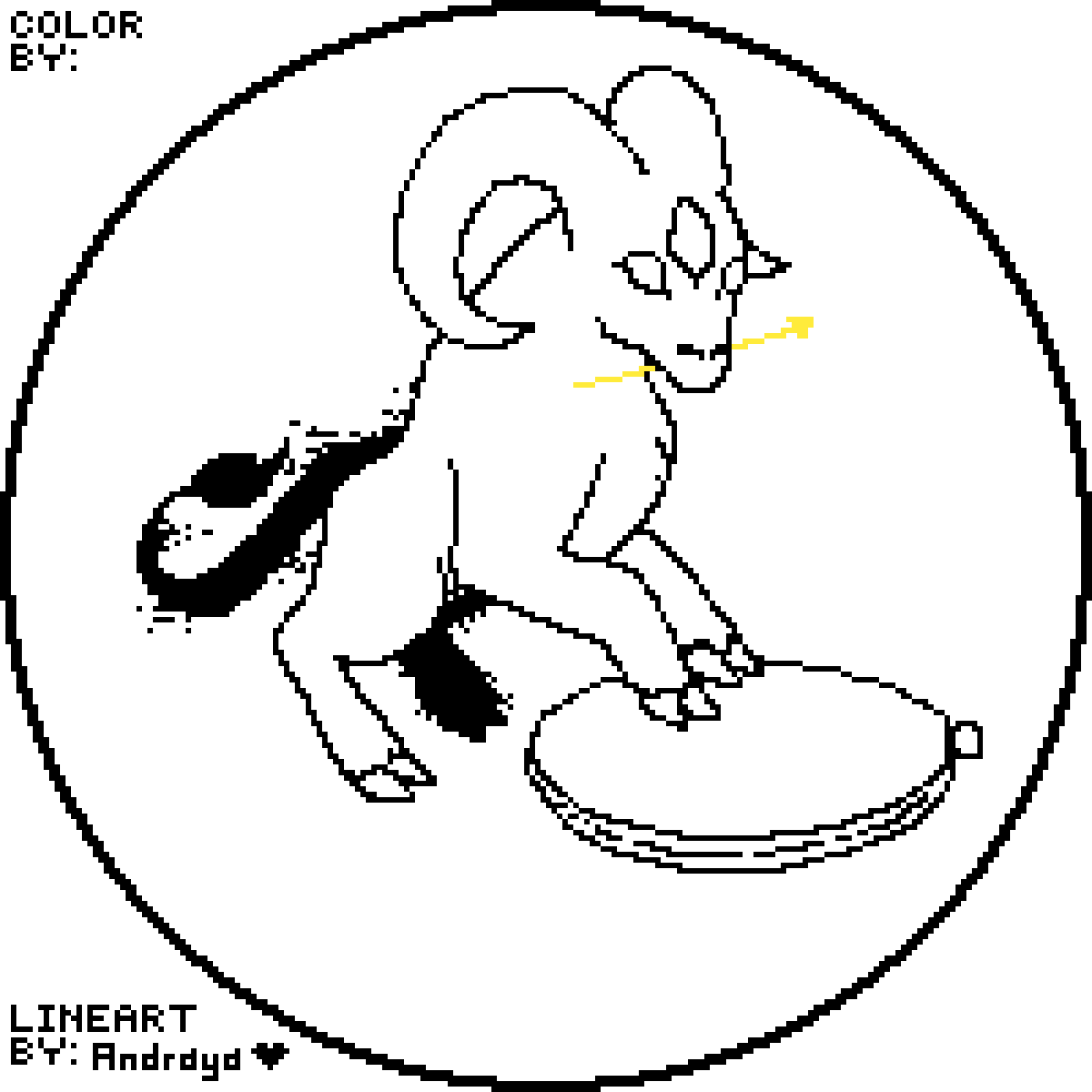 Fading Lineart - Cartoon Clipart (1200x1200), Png Download