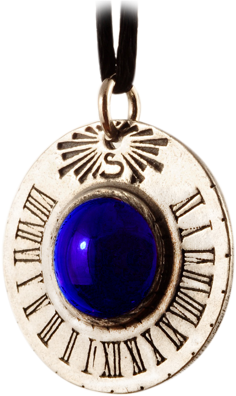 Saturn Sundial Pendant Jewelry - Pendant Clipart (492x800), Png Download