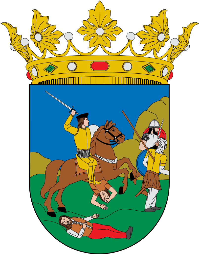 Escudo De Vélez-málaga2 - Escudo Casarabonela Clipart (805x1024), Png Download
