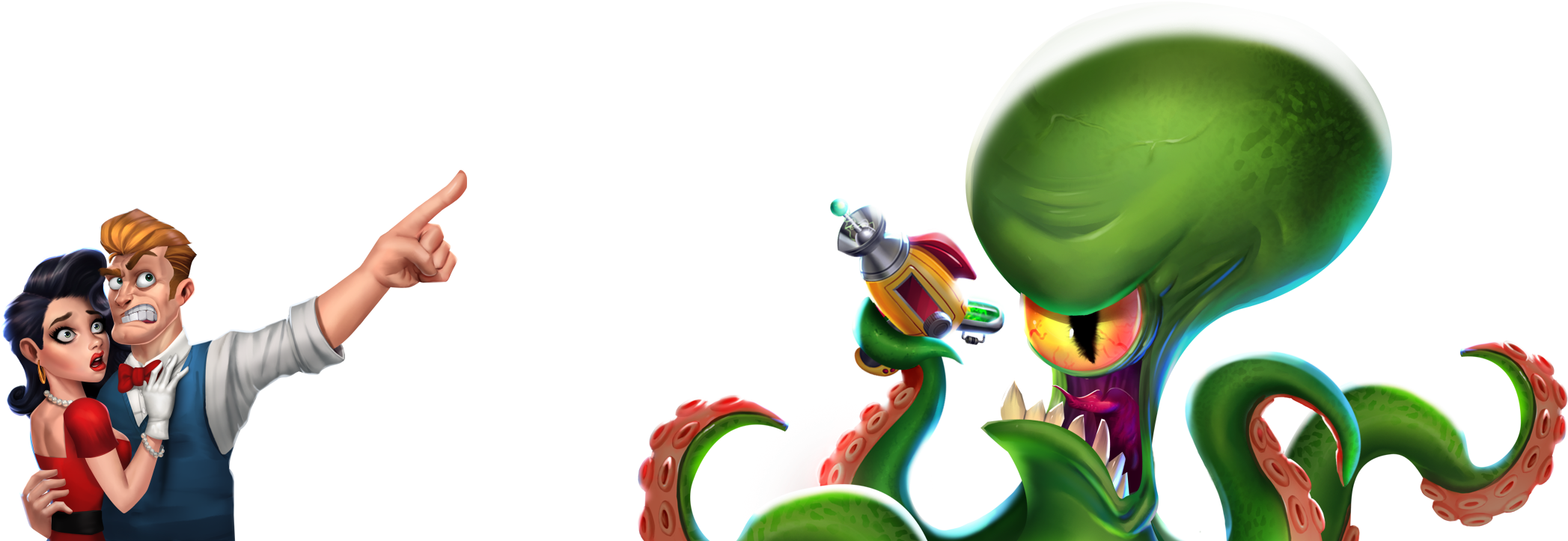 Gaming Industry - - Illustration Clipart (2116x947), Png Download