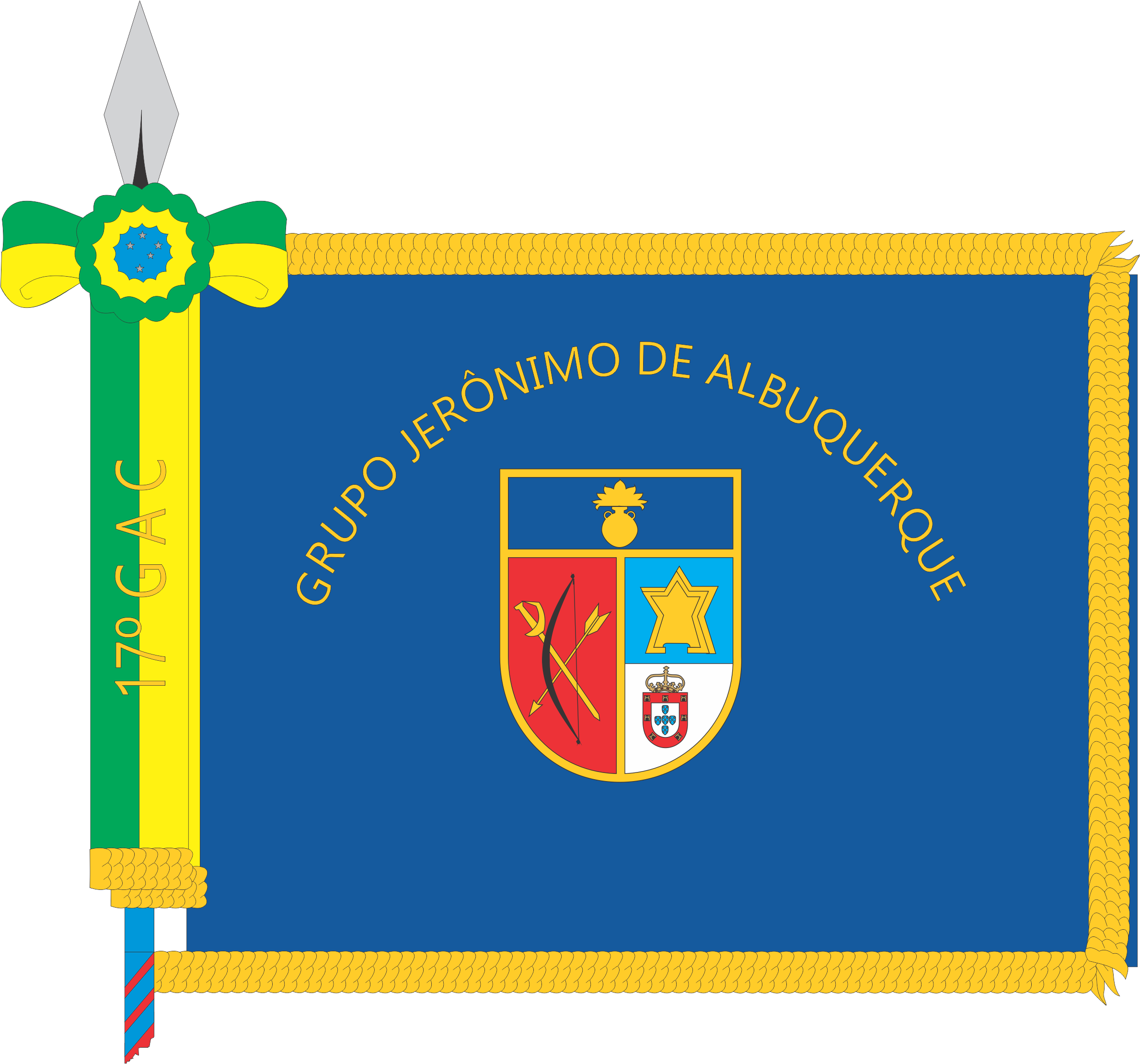 Forma Retangular Tipo Bandeira Universal, Franjado - Capitao Mor Bento Maciel Parente Clipart (2379x2219), Png Download