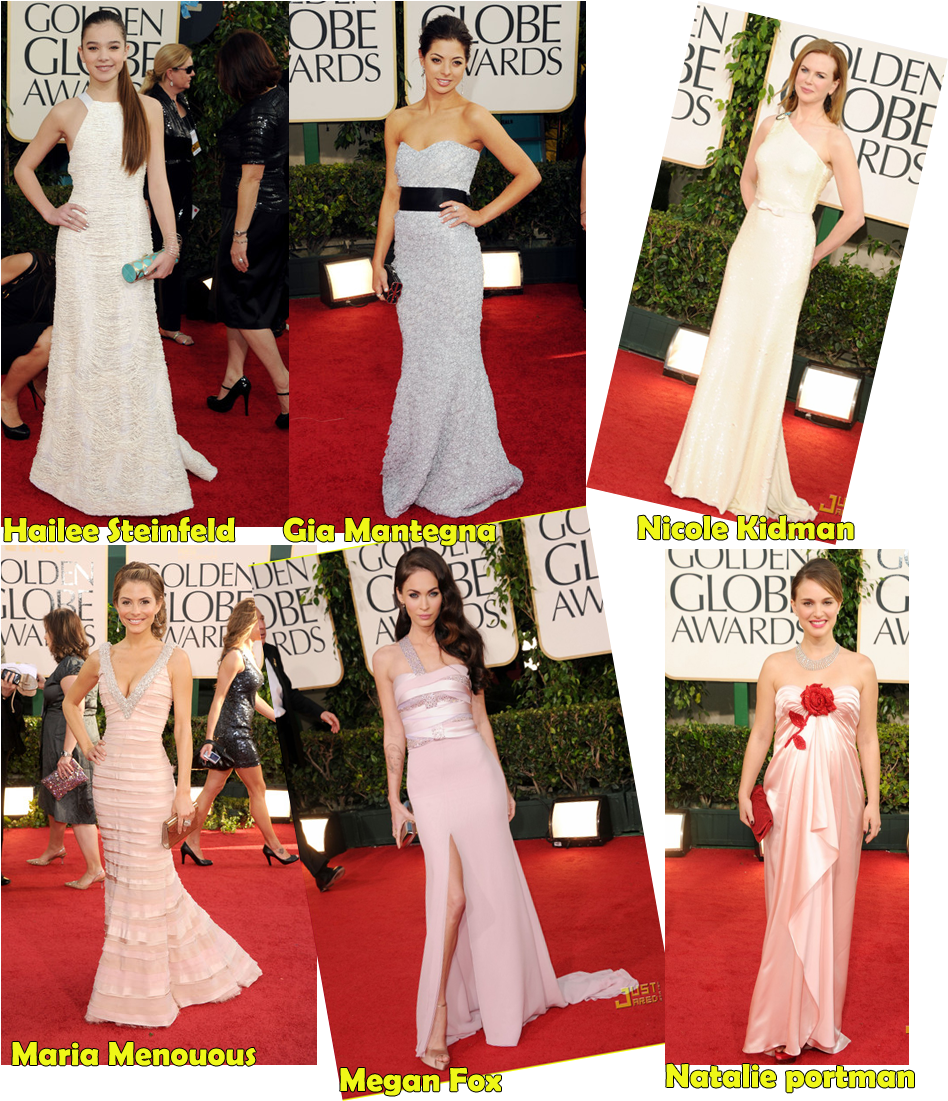 Dos - Megan Fox Golden Globes 2011 Clipart (1000x1100), Png Download
