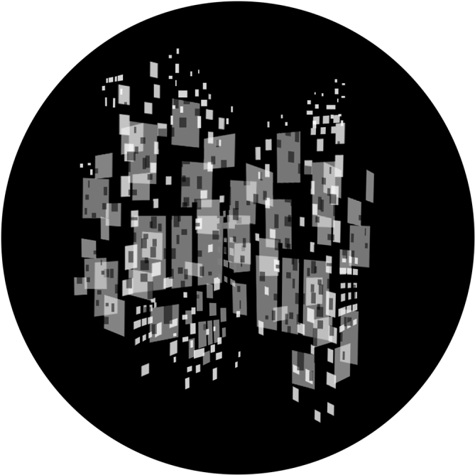 Confetti City - Illustration Clipart (800x800), Png Download