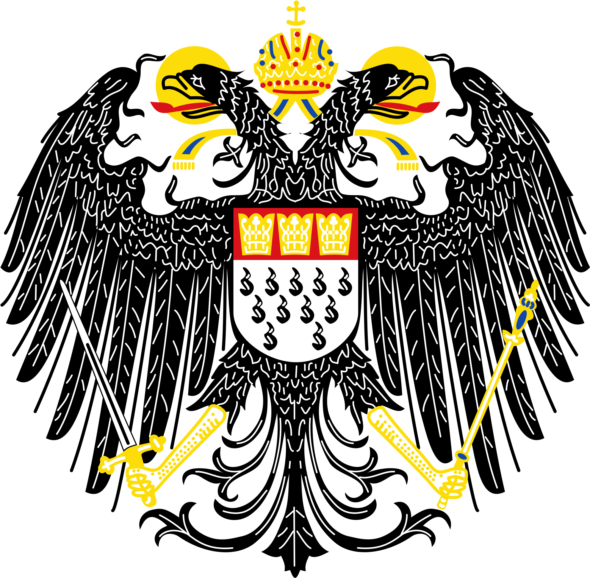 Coat Of Arms Of Cologne - Symbole De La Ville De Cologne Clipart (2000x1959), Png Download