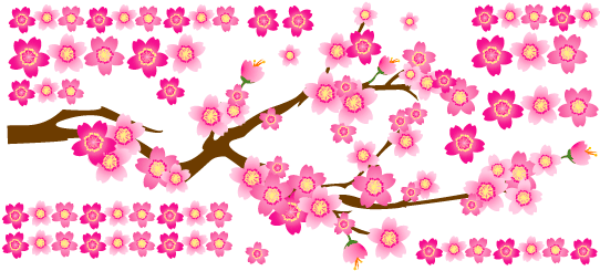 Adesivo De Parede Galho De Flores Selecione A Cor Clipart (600x600), Png Download