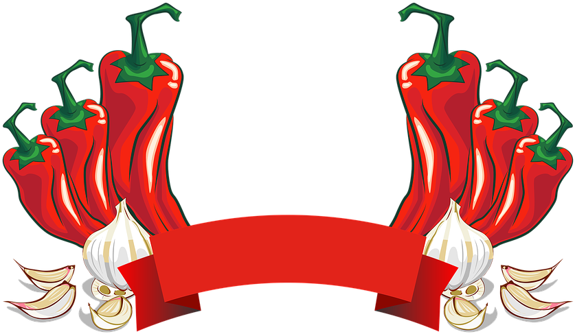Chilli Label Savory - Nam Phrik Clipart (960x678), Png Download