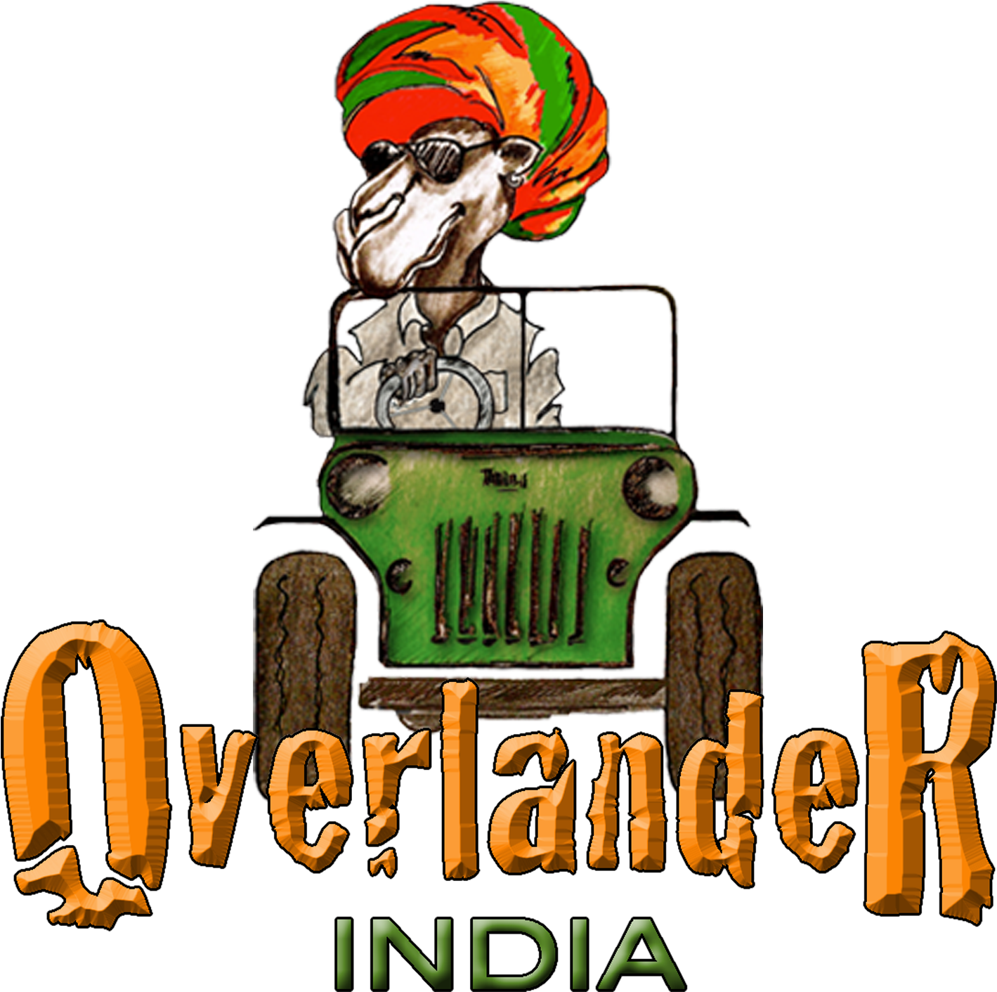 Safari Clipart Adventure Travel - Rajasthan Travel Clipart - Png Download (1515x1506), Png Download