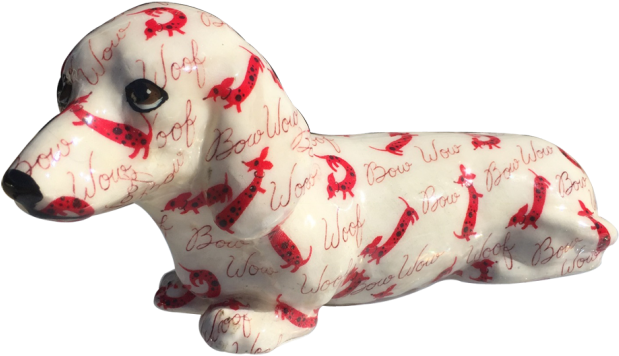 White Dachshund - Dachshund Clipart (640x640), Png Download