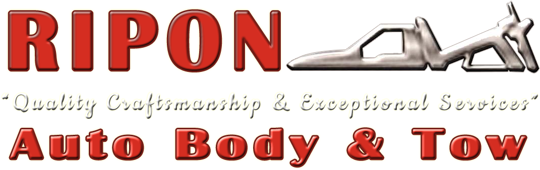 Ripon Auto Body & Service Logo - Classic Car Clipart (1100x400), Png Download