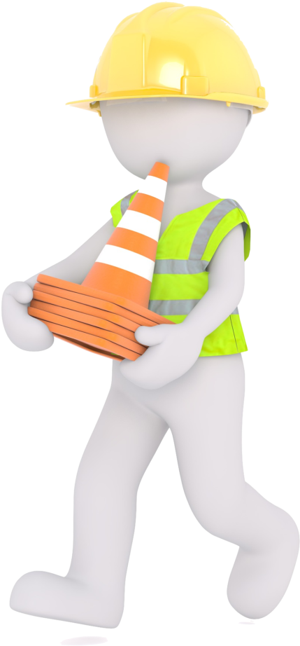 Worker 3d Clipart Png , Png Download - Sitting Transparent Png (429x922), Png Download