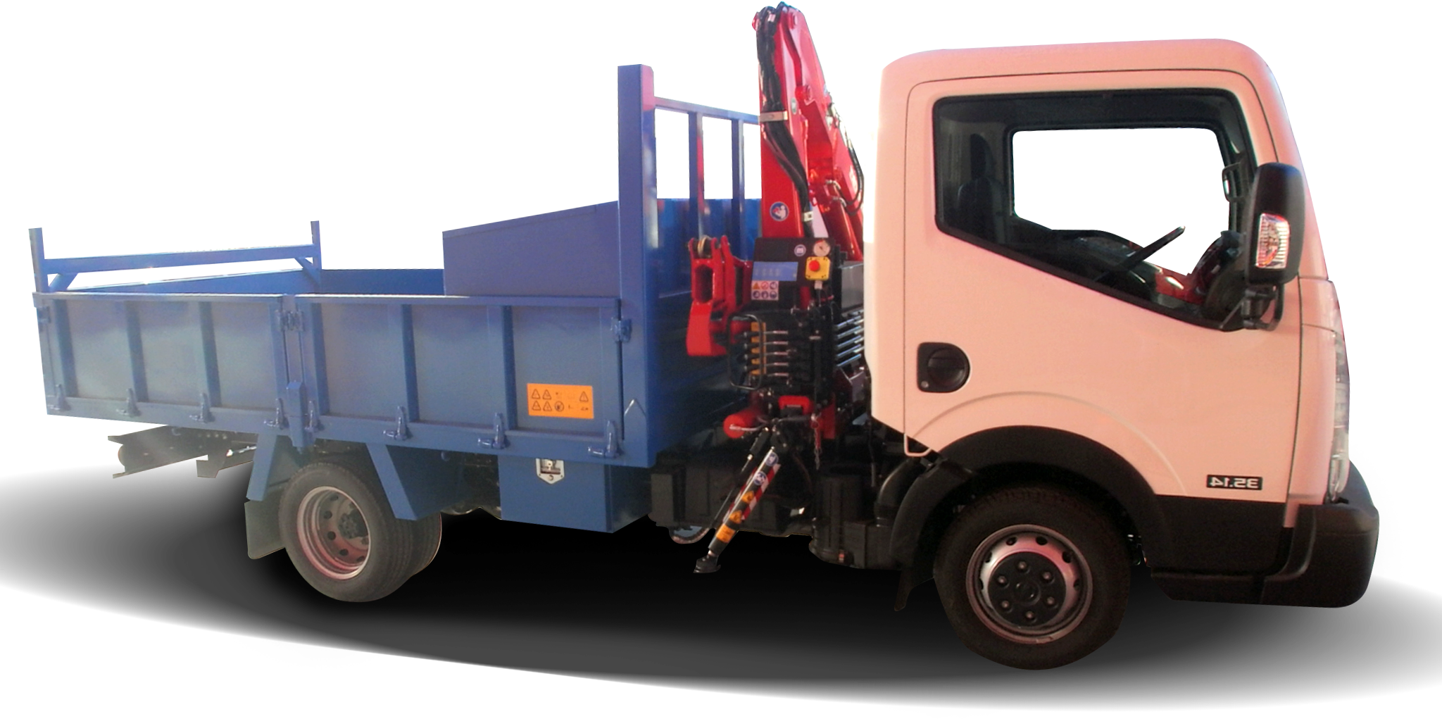 Trailer Truck Clipart (2048x1021), Png Download