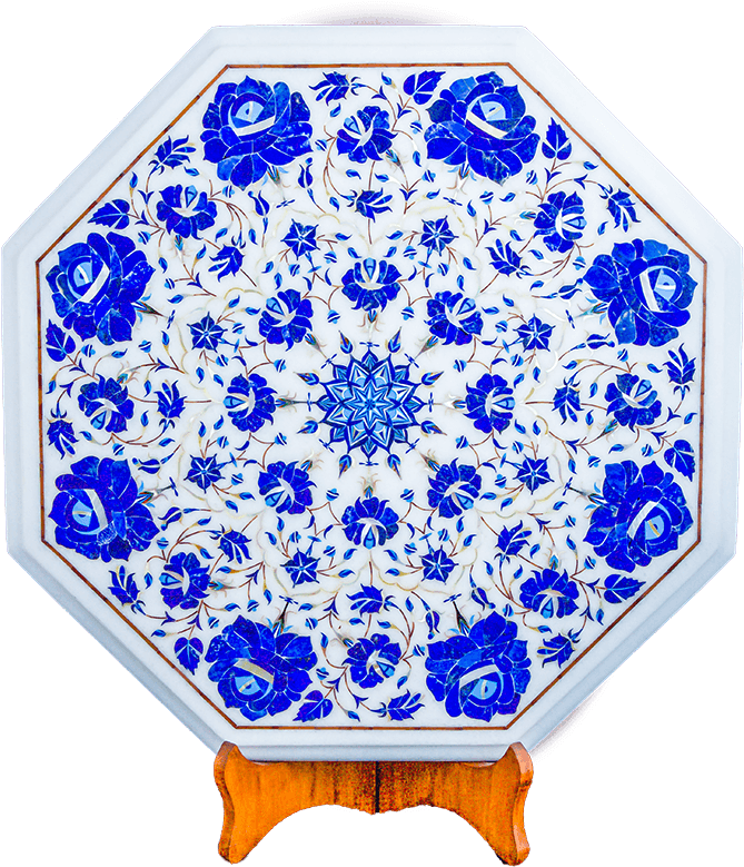 Tap To Expand - Blue And White Porcelain Clipart (800x850), Png Download