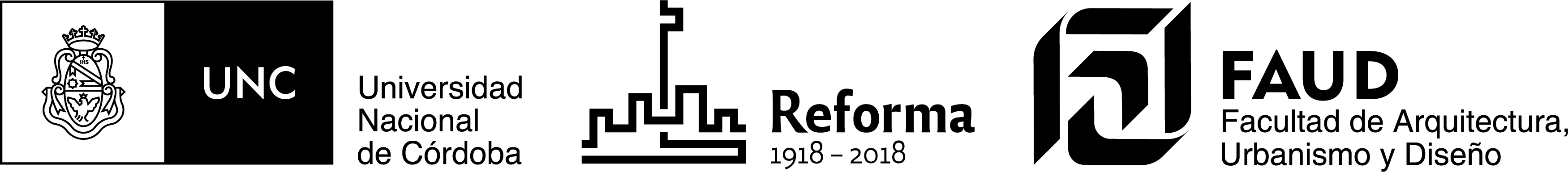 National University Of Cordoba Clipart (3501x385), Png Download