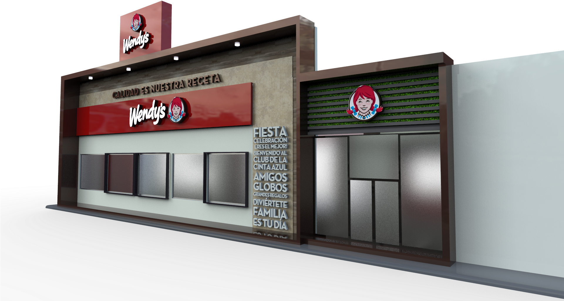 Render-fachada - - Signage Clipart (1920x1125), Png Download