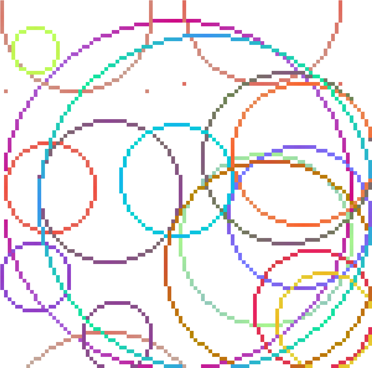 Rainbow Bubbles - Circle Clipart (1200x1200), Png Download