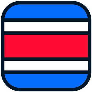 Costa Rica Costa Rica Icon Costa Rica Flag Clipart (720x720), Png Download