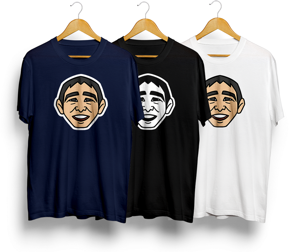 Yang Gang T-shirt - Camisa Modo Fabio Assunção Clipart (1000x1000), Png Download