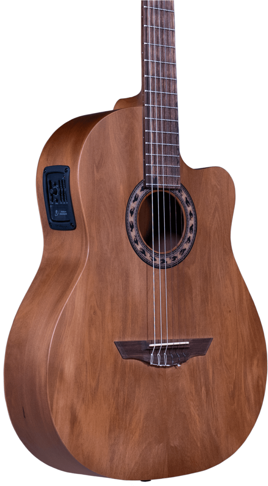 Classic Guitar With Studio Cutway Scale 650mm - Acoustic Guitar Clipart (1250x1600), Png Download