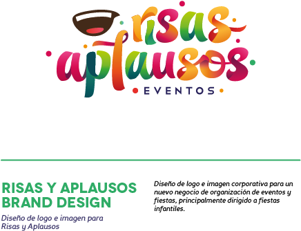 Risas Y Aplausos On Behance Behance, Logos, Galleries, - Graphic Design Clipart (601x570), Png Download