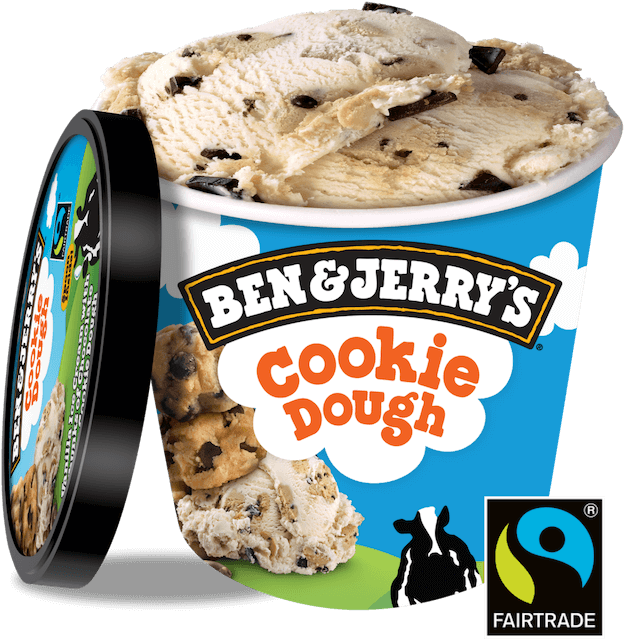 Cookie Dough 100mls - Ben And Jerry's Cookie Dough Ice Cream Clipart (800x800), Png Download
