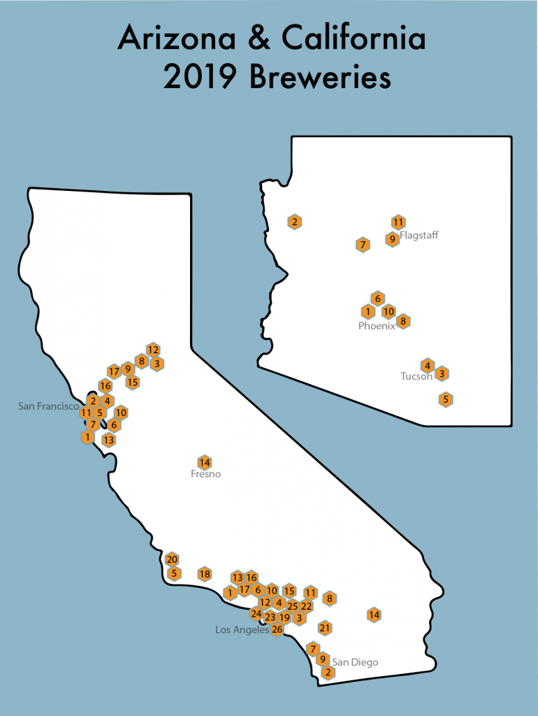 Us Passport Agency Los Angeles Ca Cute 2019 Arizona - Map Clipart (770x1024), Png Download
