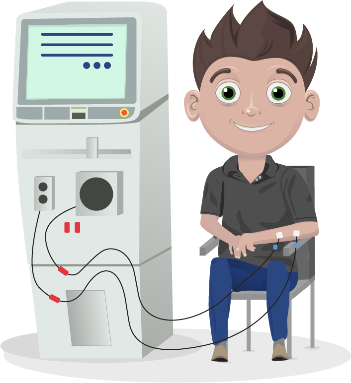 There Are Ways To Treat Chronic Kidney Disease So That - Cartoon Clipart (706x772), Png Download