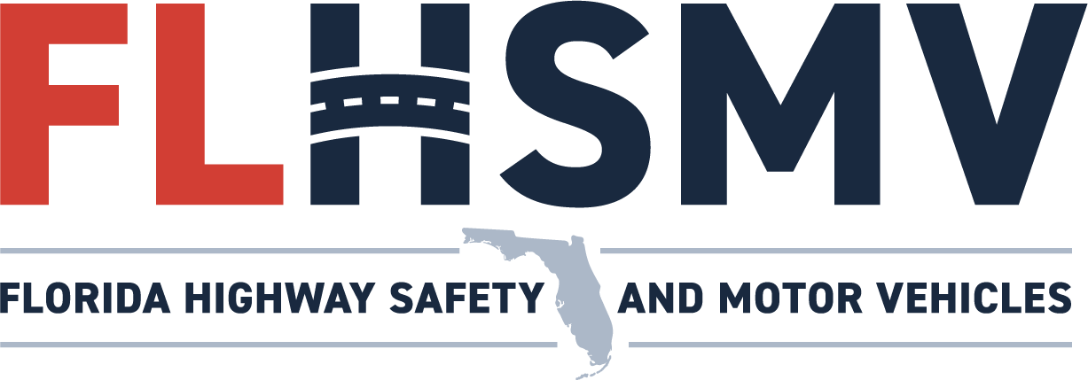 Florida Highway Safety And Motor Vehicles Logo - Graphic Design Clipart (1227x429), Png Download