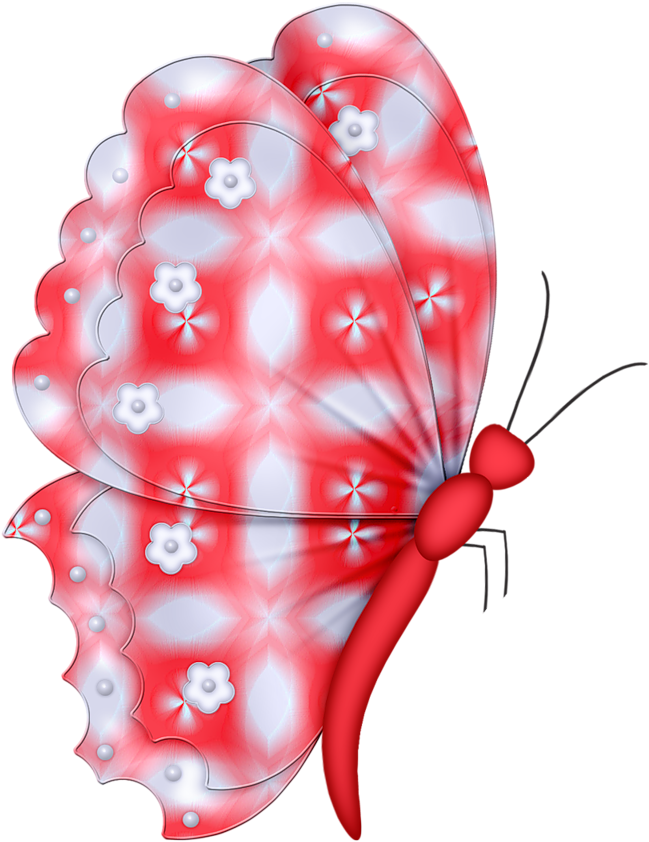 ‿✿⁀butterflies‿✿⁀ - Heart Clipart (819x1024), Png Download