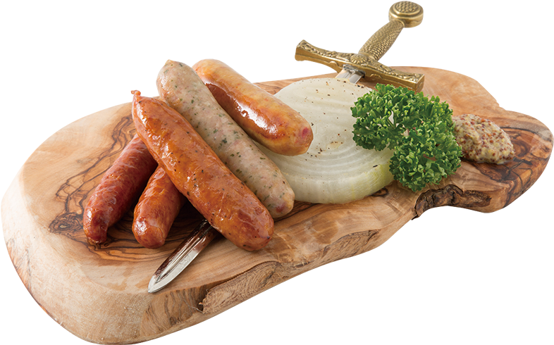 Ec Sausage Platter - Lincolnshire Sausage Clipart (786x490), Png Download