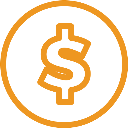 Lowest Price Matching - Dollar Outline Icon Clipart (600x544), Png Download