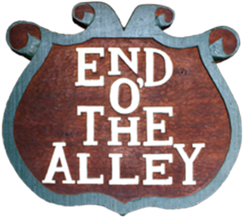 End O' The Alley Bar Logo - Illustration Clipart (786x501), Png Download