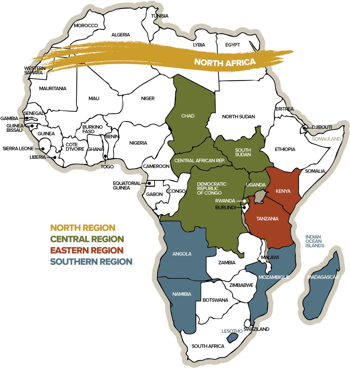 Where Map Political-01 - Africa Inland Mission Clipart (1200x1242), Png Download