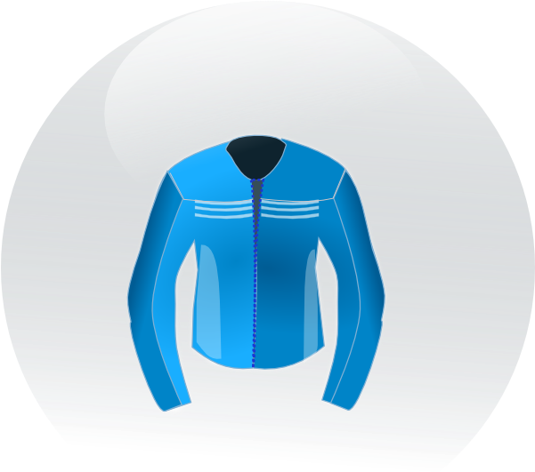 Race Jacket Icon Clip Art - Jackets Icon Png Transparent Png (600x600), Png Download