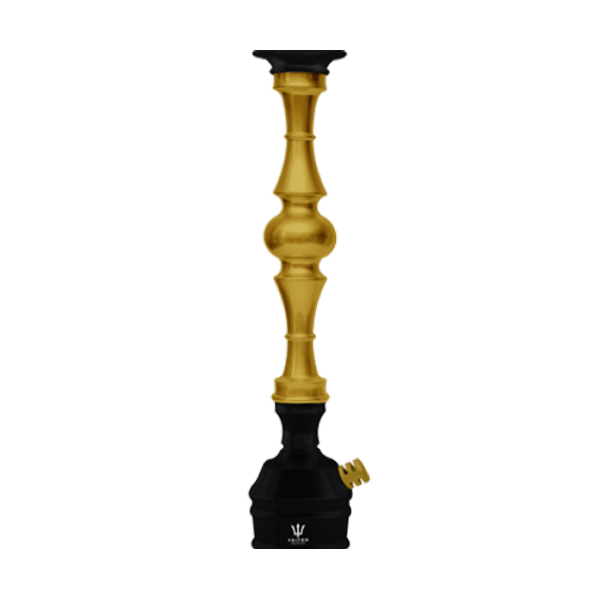 Stem Triton Up Preto Com Dourado - Baluster Clipart (600x600), Png Download
