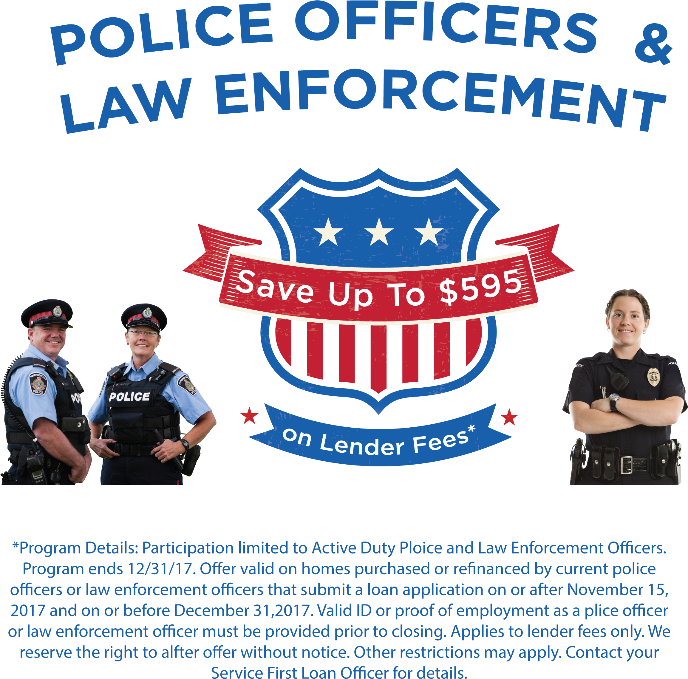 We Support Our Local Law Enforcement And Thank You - Banner Clipart (2773x2527), Png Download