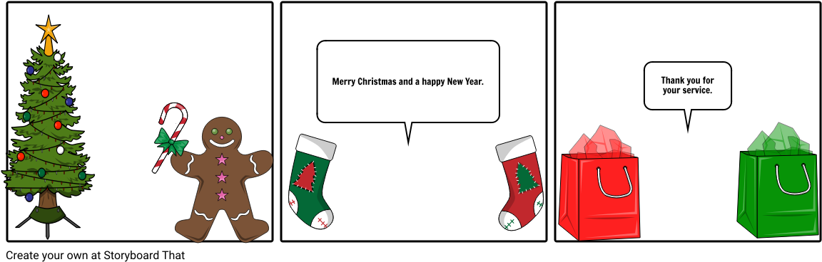 Select Format To Print This Storyboard - Christmas Stocking Clipart (1164x385), Png Download