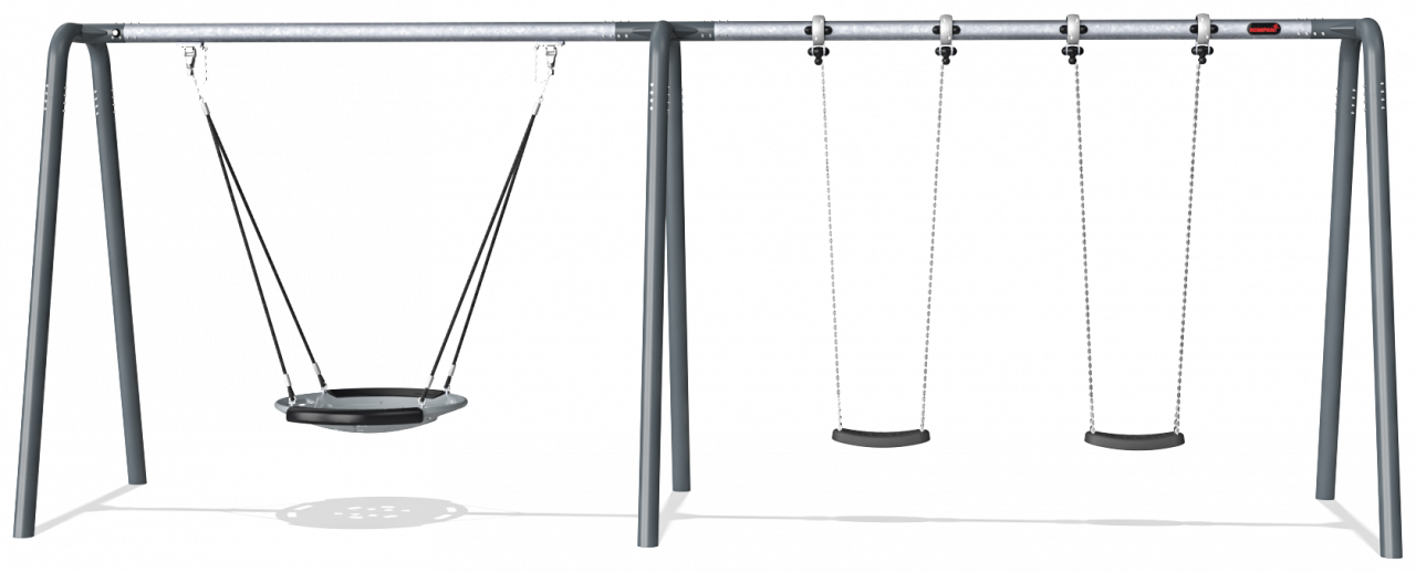 Swing Png Clipart (1280x517), Png Download