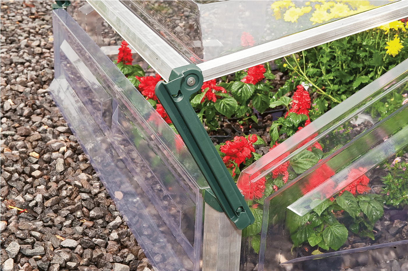 Double Cold Frame Greenhouse - Greenhouse Clipart (1400x1400), Png Download