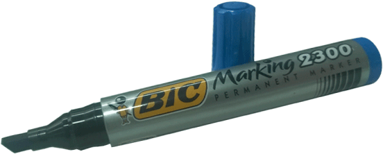 Marcador Permanente - Carpenter Pencil Clipart (600x600), Png Download