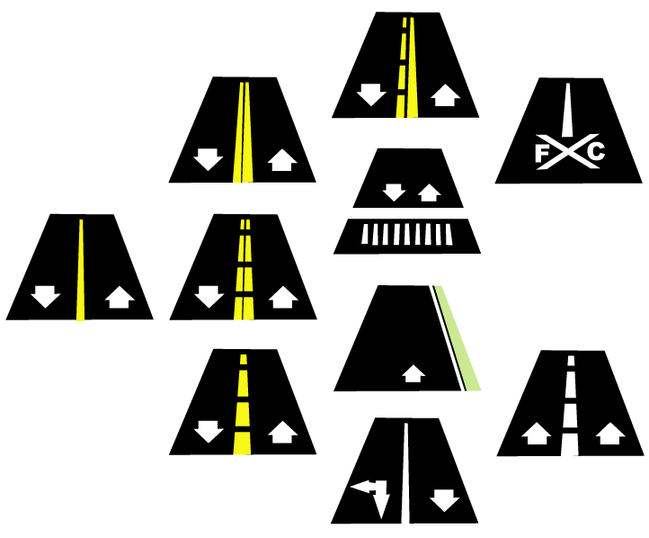 Señales - Señales De Transito Horizontales Clipart (756x628), Png Download