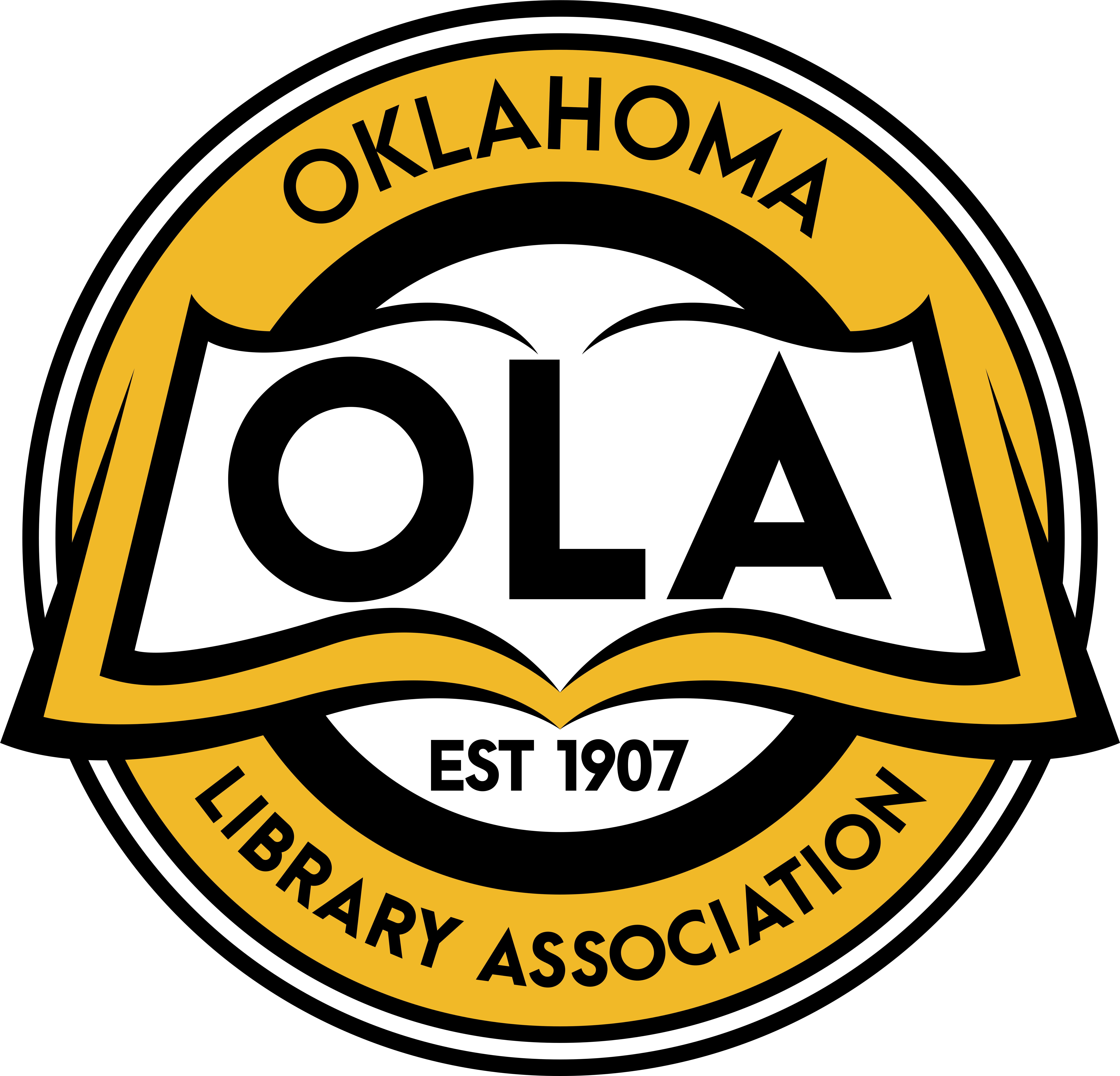 Oklahoma Library Association Logo Clipart (8000x8000), Png Download