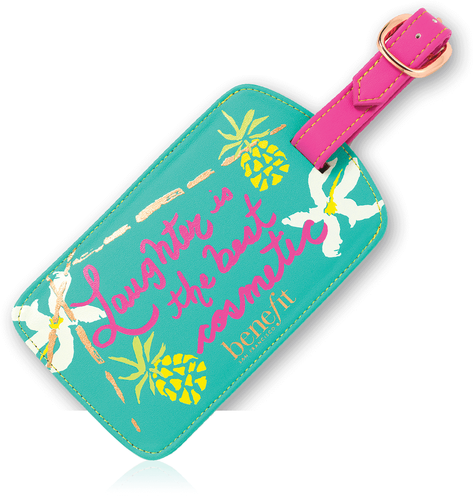 Hoola Luggage Tag - Bookmark Clipart (1220x1380), Png Download