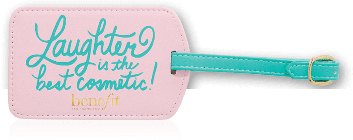 Laughter Is The Best Cosmetic Luggage Tag - Coin Purse Clipart (1220x1380), Png Download